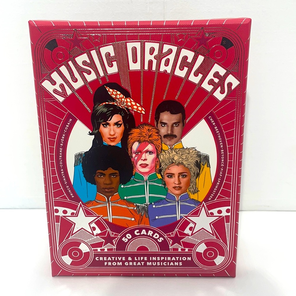 Music Oracles: Creative and Life Inspiration from 50 Musical Icons - Cards